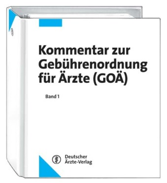 Kommentar Zur Geb Hrenordnung F R Rzte Go Ordner Zur Fortsetzung