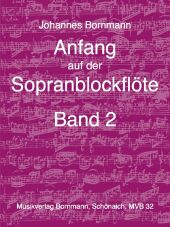 Anfang auf der Sopranblockfl�te, Bd.2