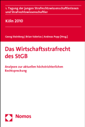 Das Wirtschaftsstrafrecht des StGB in der aktue...