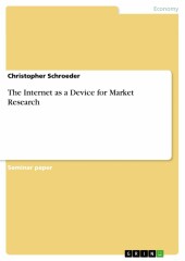 The Internet as a Device for Market Research