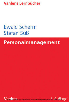 Personalmanagement Von Ewald Scherm Und Stefan S Isbn