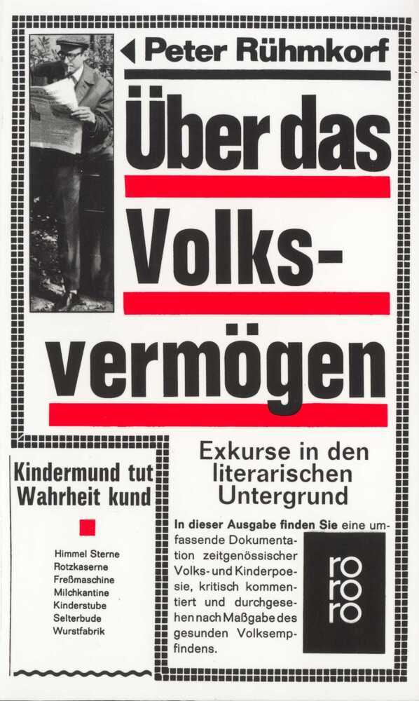 Über das Volksvermögen main product photo