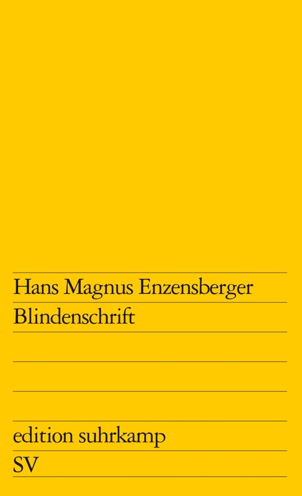 Blindenschrift main product photo