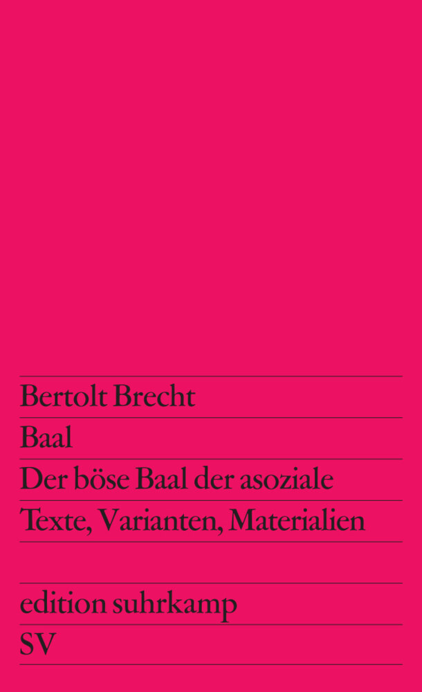 Baal. Der böse Baal der asoziale main product photo