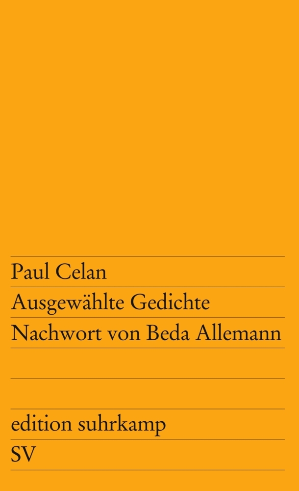Ausgewählte Gedichte. Zwei Reden main product photo