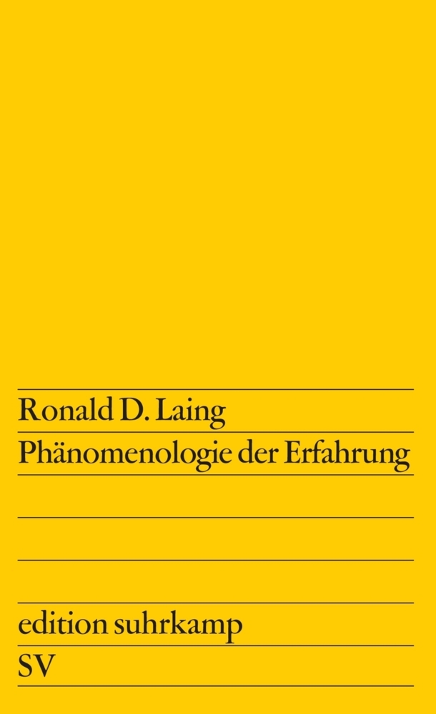 Phänomenologie der Erfahrung main product photo