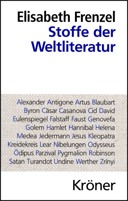 Stoffe der Weltliteratur main product photo