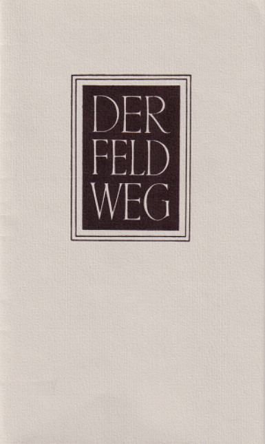Der Feldweg main product photo