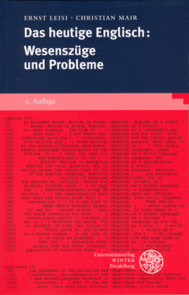 Das heutige Englisch