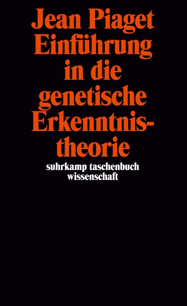 Einführung in die genetische Erkenntnistheorie main product photo