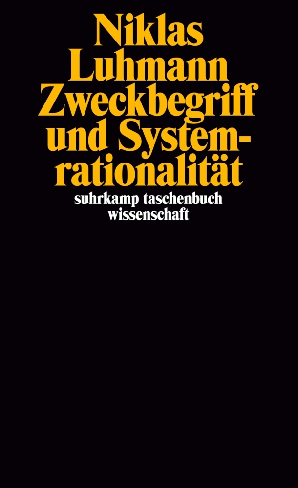 Zweckbegriff und Systemrationalität main product photo