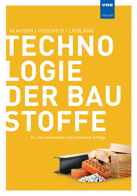 Technologie der Baustoffe main product photo