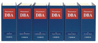 Doppelbesteuerung (DBA), Kommentar, 6 Ordner (Pflichtabnahme)