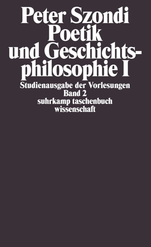 Studienausgabe der Vorlesungen in 5 Bänden. Tl.1 main product photo