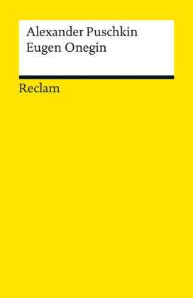 Eugen Onegin. Ein Roman in Versen