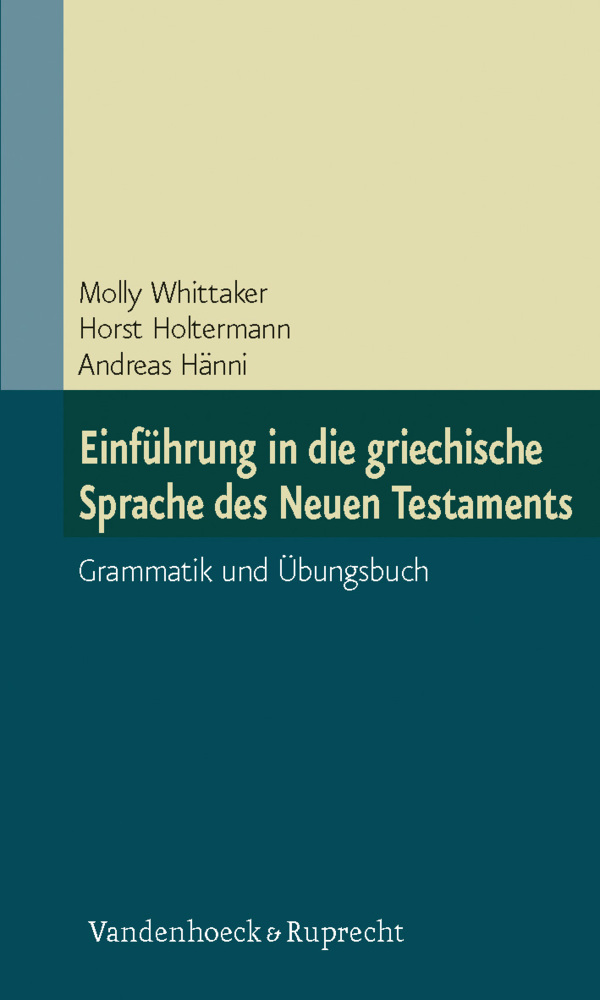 Einführung in die griechische Sprache des Neuen Testaments main product photo
