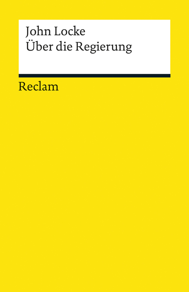 Über die Regierung. The Second Treatise of Government main product photo