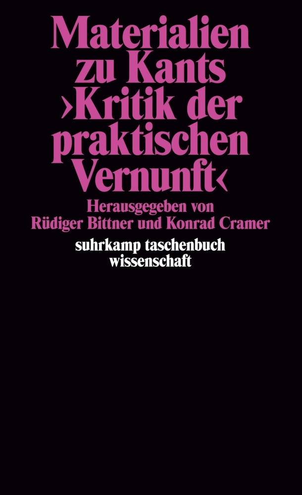 Materialien zu Kants »Kritik der praktischen Vernunft« main product photo