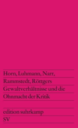 Gewaltverhältnisse und die Ohnmacht der Kritik