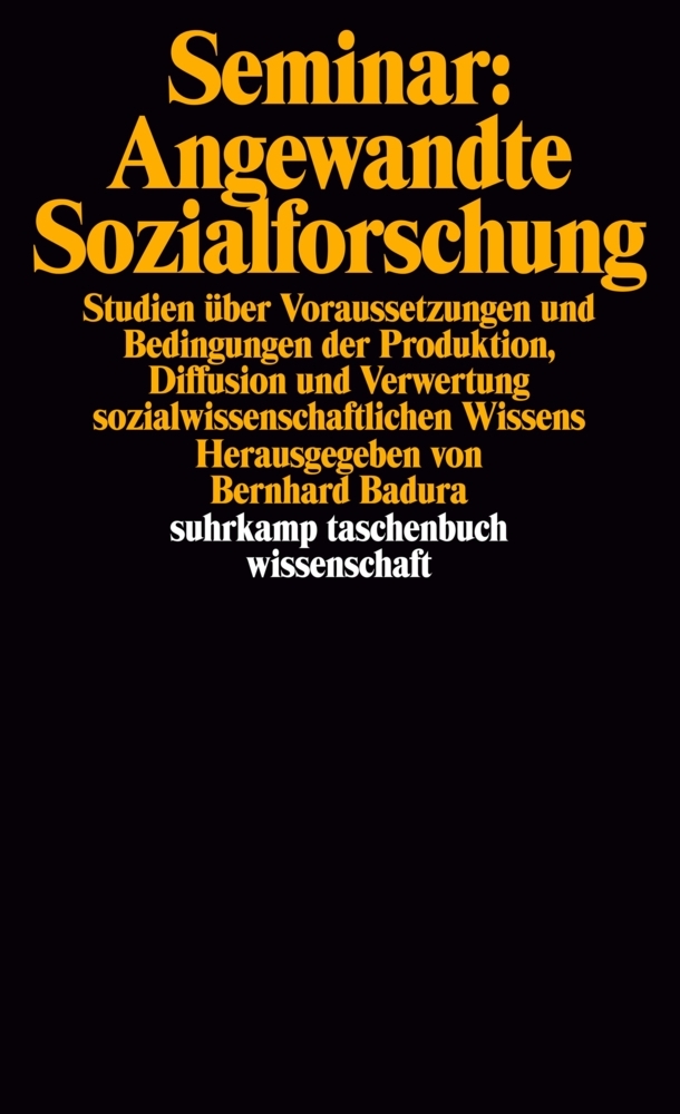 Seminar 'Angewandte Sozialforschung' main product photo
