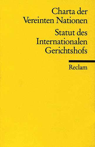Charta der Vereinten Nationen. Statut des Internationalen Gerichtshofs main product photo