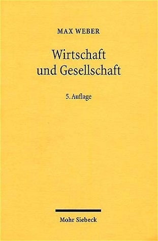 Wirtschaft und Gesellschaft main product photo