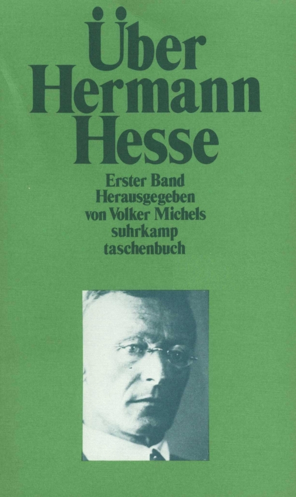 Über Hermann Hesse. Bd.1 main product photo