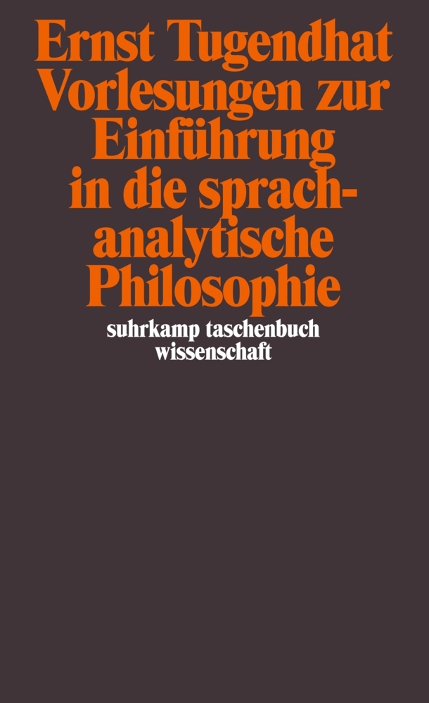 Vorlesungen zur Einführung in die sprachanalytische Philosophie main product photo