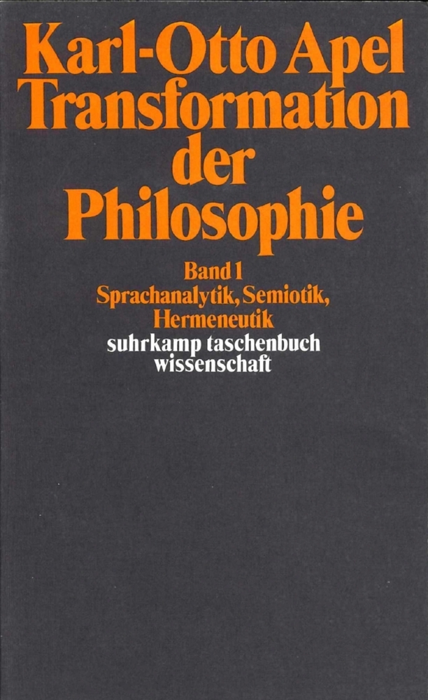 Transformation der Philosophie. Bd.2 main product photo