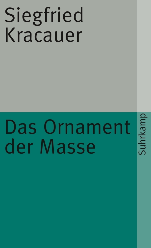 Das Ornament der Masse main product photo