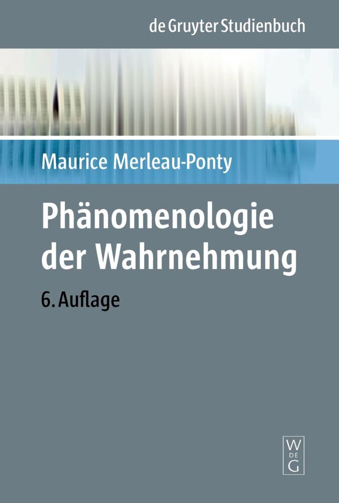 Phänomenologie der Wahrnehmung main product photo