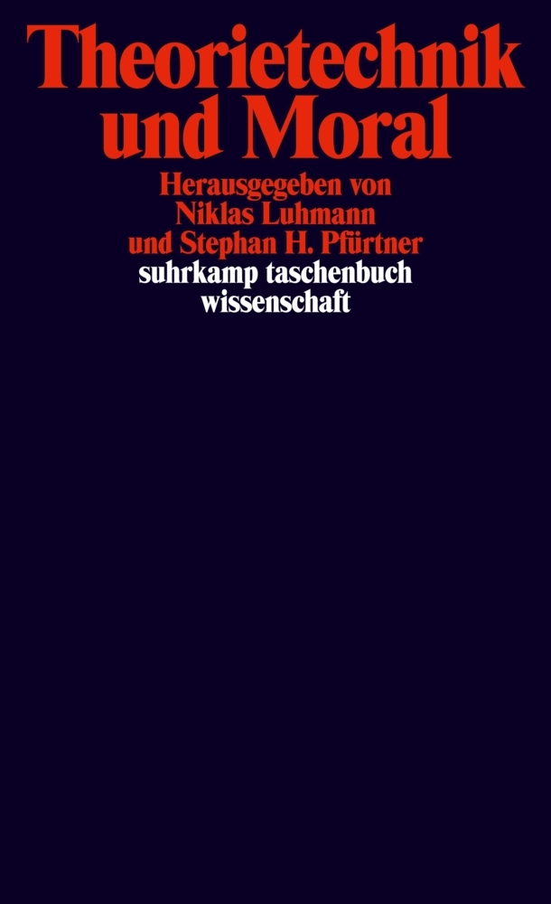 Theorietechnik und Moral main product photo