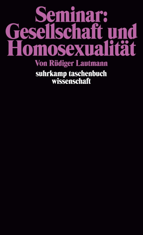 Seminar: Gesellschaft und Homosexualität main product photo