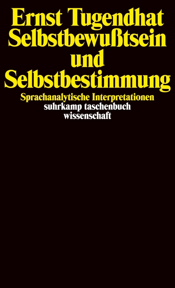 Selbstbewußtsein und Selbstbestimmung main product photo