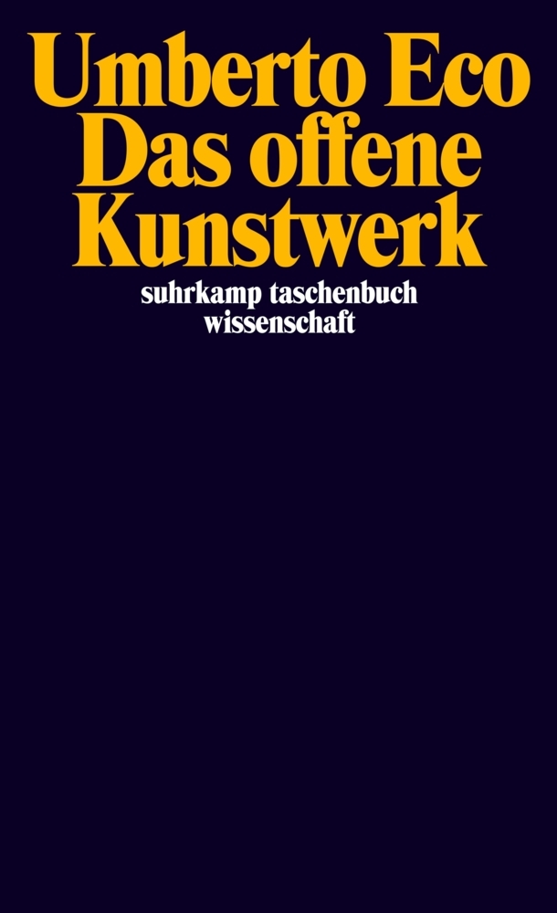 Das offene Kunstwerk main product photo