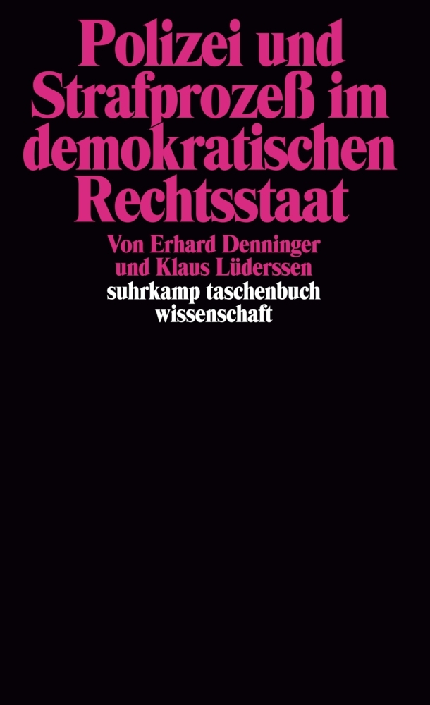 Polizei und Strafprozeß im demokratischen Rechtsstaat main product photo