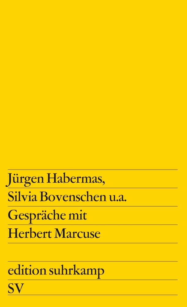Gespräche mit Herbert Marcuse main product photo