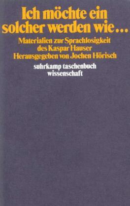 Ich möchte ein solcher werden wie...