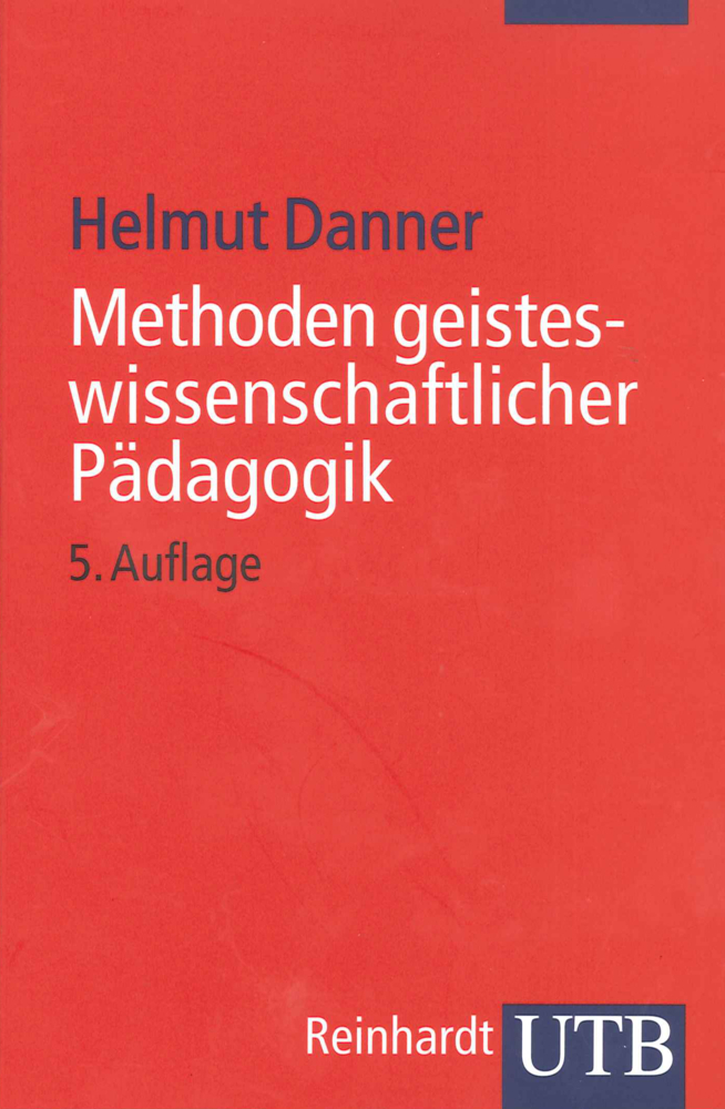Methoden geisteswissenschaftlicher Pädagogik main product photo
