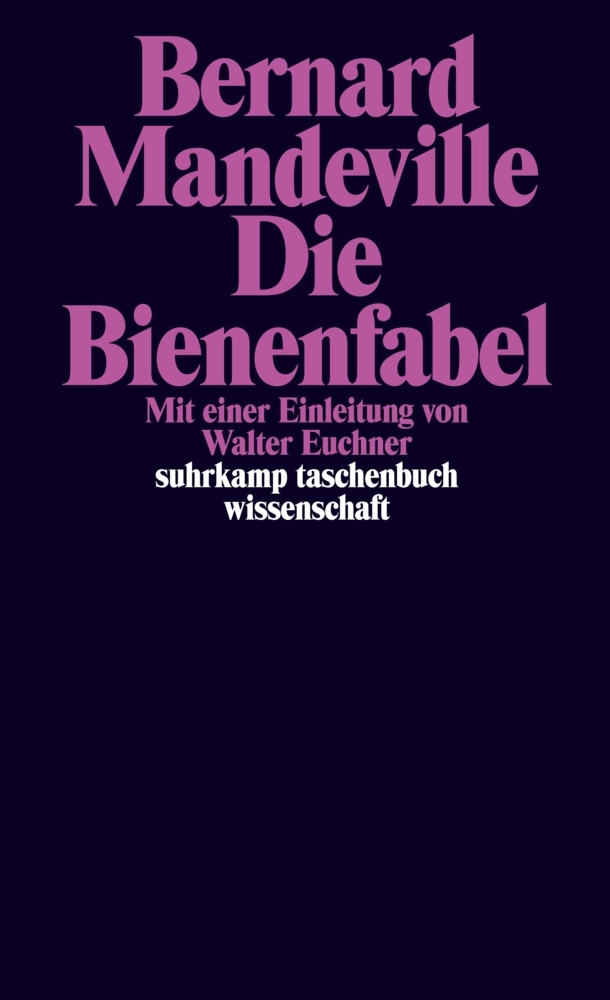 Die Bienenfabel oder Private Laster, öffentliche Vorteile main product photo