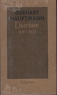 Diarium 1917 bis 1933 main product photo