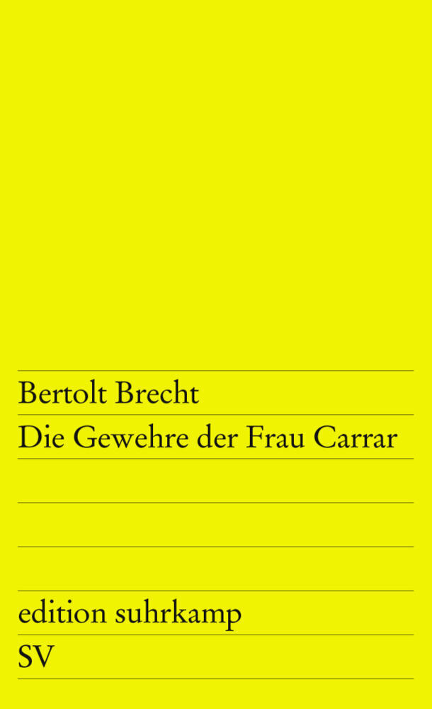 Die Gewehre der Frau Carrar main product photo