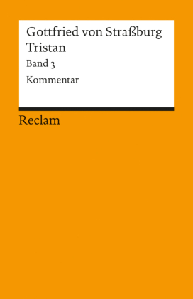 Tristan. Kommentar, Nachwort, Register. Bd.3