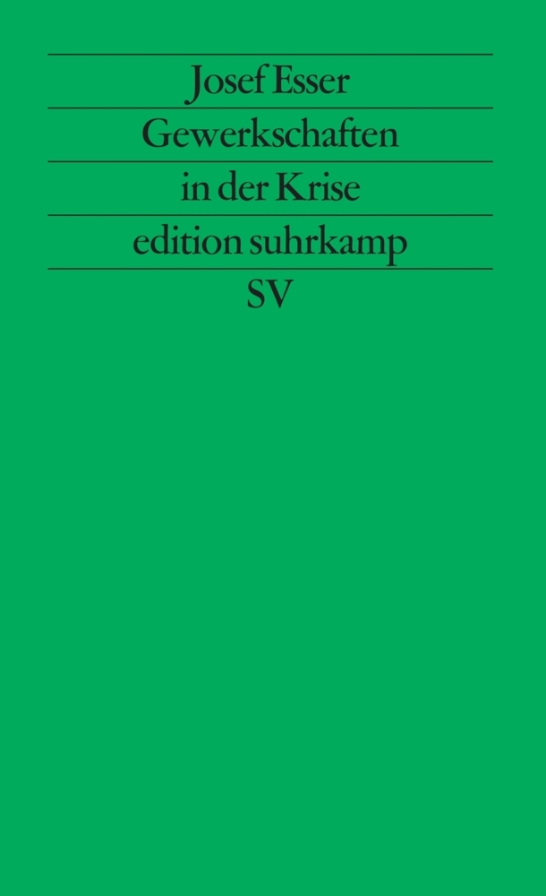 Gewerkschaften in der Krise main product photo