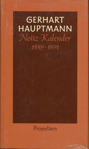 Notiz-Kalender 1889 bis 1891 main product photo