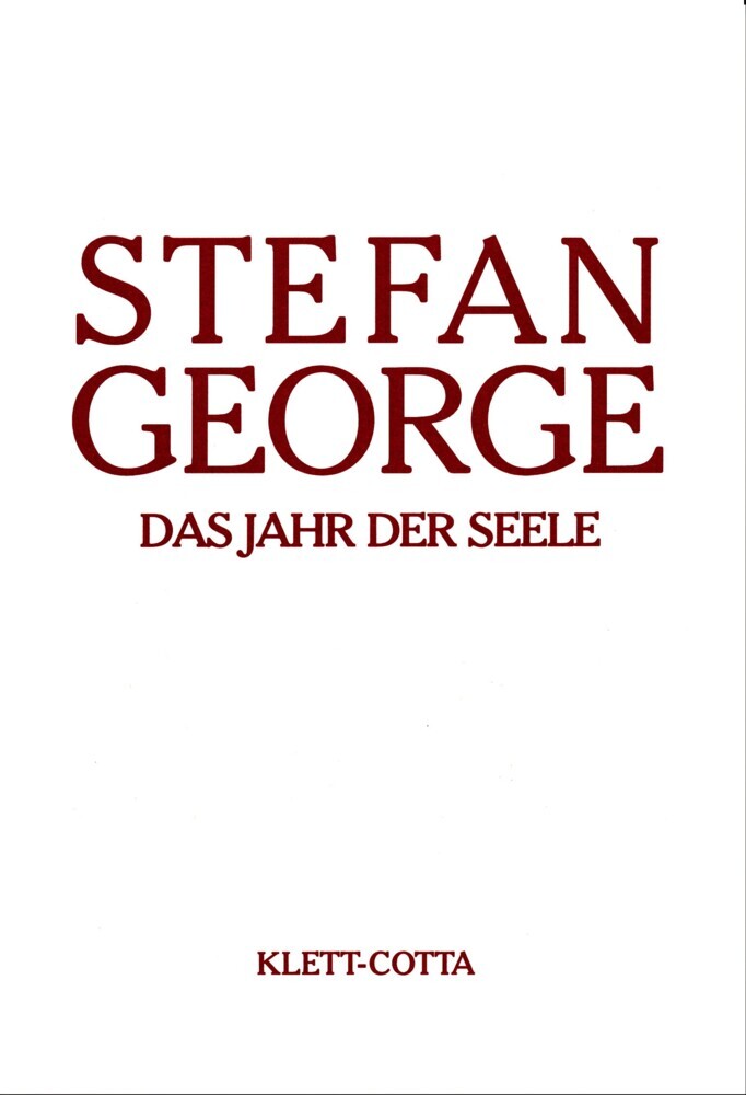 Sämtliche Werke in 18 Bänden, Band 4. Das Jahr der Seele (Sämtliche Werke in achtzehn Bänden, Bd.) main product photo
