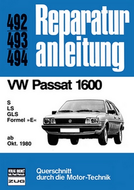 VW Passat 1600 ab Oktober 1980 main product photo
