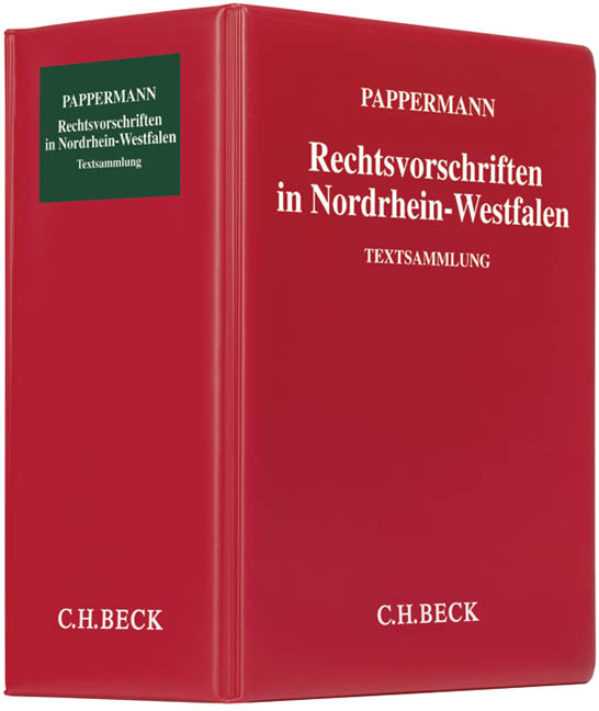 Rechtsvorschriften in Nordrhein-Westfalen, Grundwerk ohne Fortsetzung main product photo