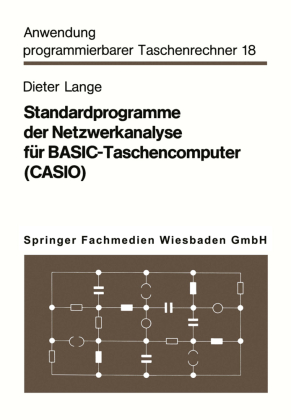 Standardprogramme der Netzwerkanalyse für BASIC-Taschencomput...