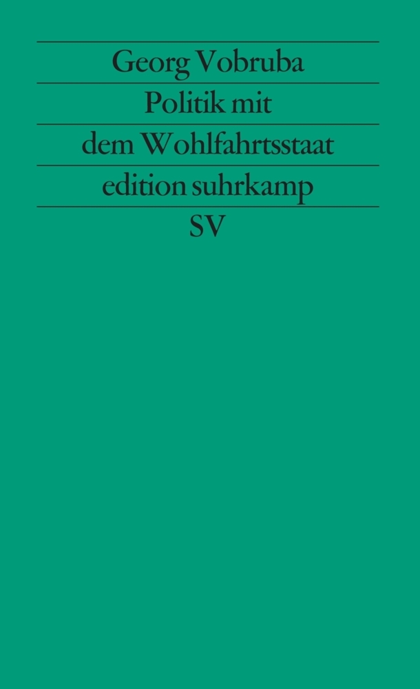 Politik mit dem Wohlfahrtsstaat main product photo